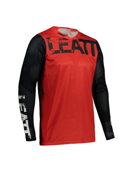 Camiseta Moto Leatt 4.5 X-Flow Rojo