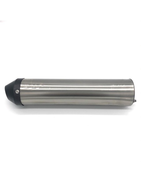 Recambio Silencioso de Aluminio Inoxidable HGS 250cc L=280mm (Sin Colector, Brida ni Adhesivos)