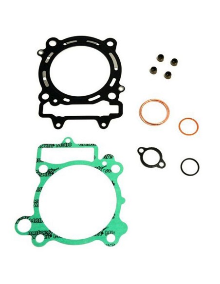 Kit Juntas Superior Athena + Retenes de Valvula Kawasaki KXF 450 2006-2008 + KLX 450 R 2008-2018 + Quad KFX 450 2008-201