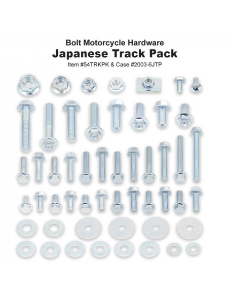 Kit Tornilleria Bud para Japonesas 50 Unidades
