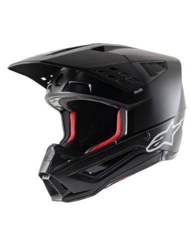 Casco Alpinestars Supertech M5 Solid MX Negro