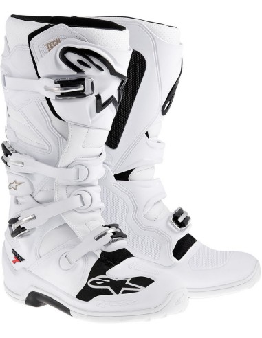 Bota Alpinestars Tech 7 Offroad Blanco