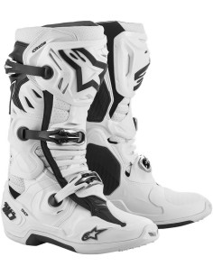Bota Alpinestars Tech 10 Supervented Blanco