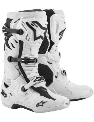 Bota Alpinestars Tech 10 Supervented Blanco