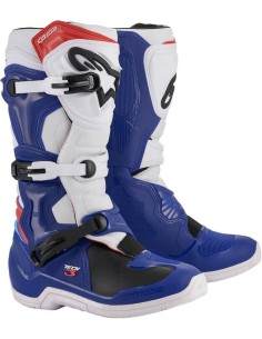 Bota Alpinestars Tech 3 Offroad Azul/Blanco/Rojo
