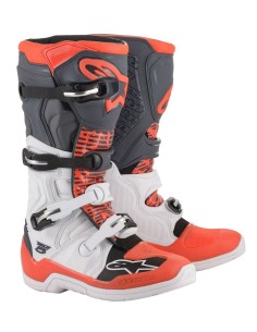Bota Alpinestars Tech 5 Blanco/Negro/Naranja