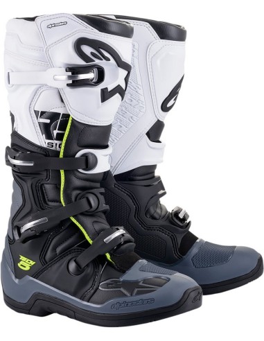 Bota Alpinestars Tech 5 Negro/Gris/Blanco