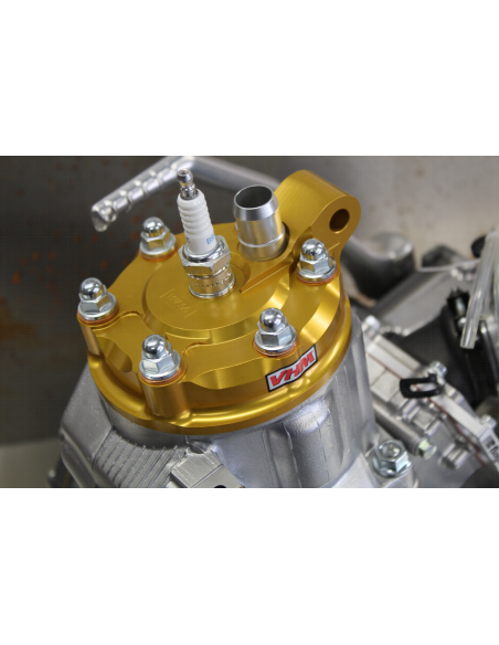 Culata Dorada VHM para Honda CR 250 R 2002-2004 (Culatín no incluido)