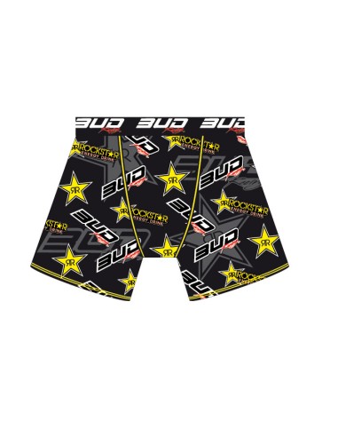 Boxer Niño Team Bud Racing 12 Flashy Negro