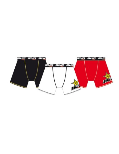 Boxer Niño Team Bud Racing 12 Uni Rojo