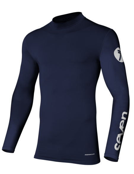Camiseta Infantil Compression Seven Zero Azul Marino (Navy)