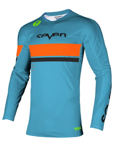 Camiseta Seven Rival Vanquish Cyan