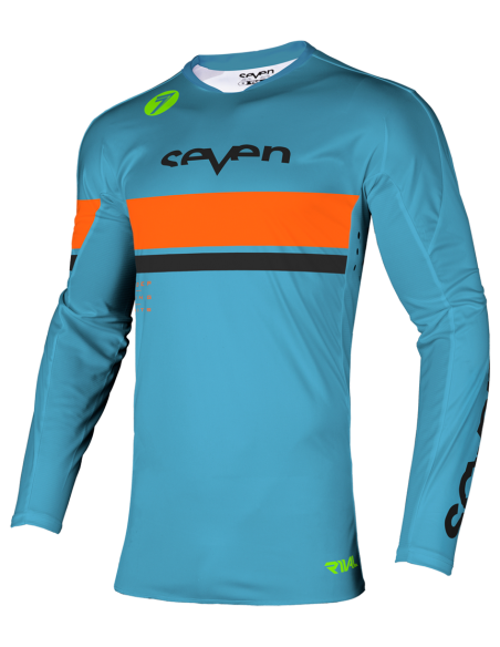 Camiseta Seven Rival Vanquish Cyan