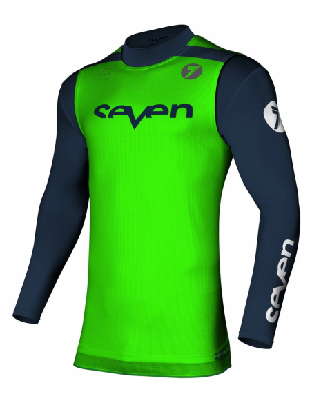 Camiseta sin Mangas Seven Zero Raptor (Chaleco) Verde Fluor (Flo Green)