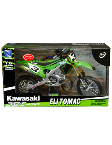 Moto miniatura NewRay Kawasaki KXF 450 2019 #3...