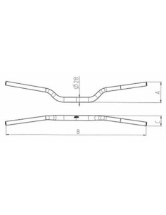 Manillar Renthal Twinwall 996 Negro/Alumino Original... 2