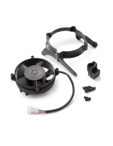 Kit Electroventilador para Radiador Negro...