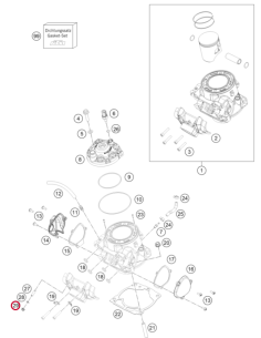 Tuerca De Collar M6x1 SW8 (KTM/HVA/GG) 2