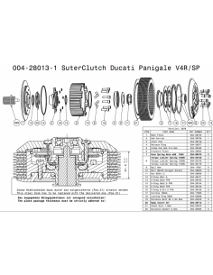 Embrague antirebote Suter Ducati PANIGALE V4R/SP 2
