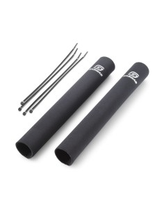 Juego Protectores de Horquilla Neopreno Negro Original...