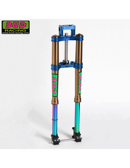 Horquilla Invertida + Tijas Completas BUD Azul Yamaha YZ 65 2018-
