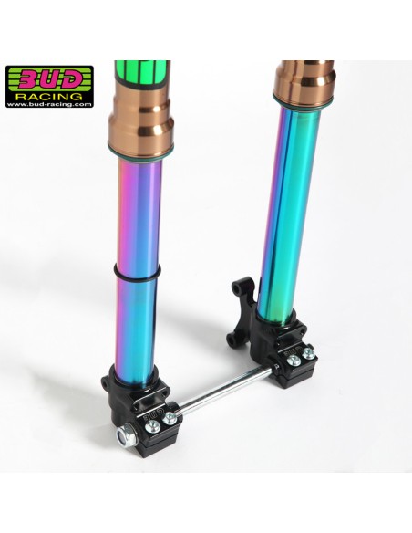 Horquilla Invertida + Tijas Completas BUD Azul Yamaha YZ 65 2018-