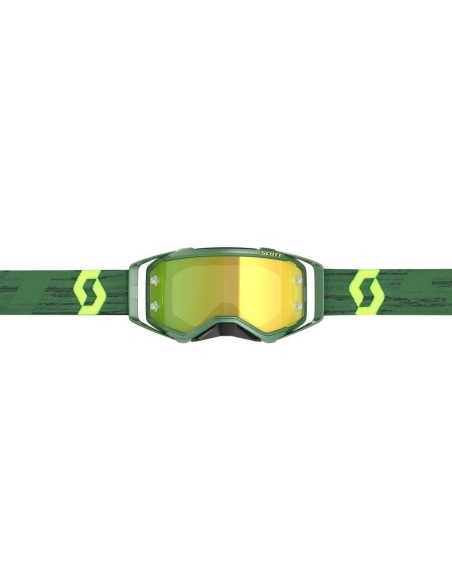 Gafa Scott Prospect Verde/Amarilla (Green/Yellow) Lente Yellow Chrome Works (Amarilla Cromo)
