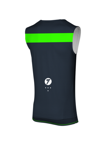 Camiseta sin Mangas Seven Zero Echelon Over Jersey Navy (Chaleco)