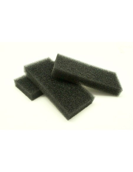 Plancha de Espuma para filtro Antibarro Negra 140x300x40mm DT-1