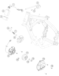 Instalacion Electrica Al CDI Original GasGas MC 65 2021-...