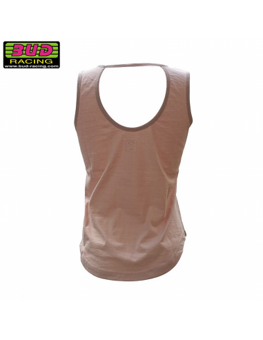 Camiseta sin Mangas Mujer Bud Racing Icon Rosa