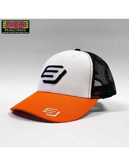 Gorra BUD Basic Naranja/Blanca Talla Única