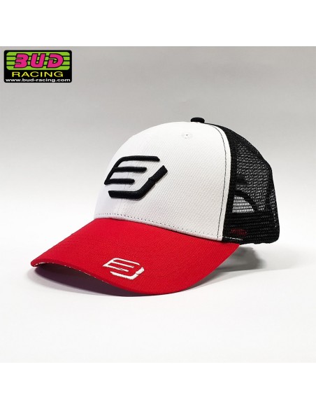 Gorra Infantil BUD Basic Roja/Blanca Talla Única