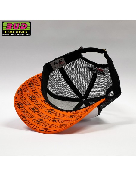 Gorra BUD Basic Naranja/Blanca Talla Única