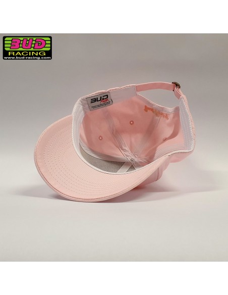 Gorra BUD Logo Rosa Pastel Talla Única