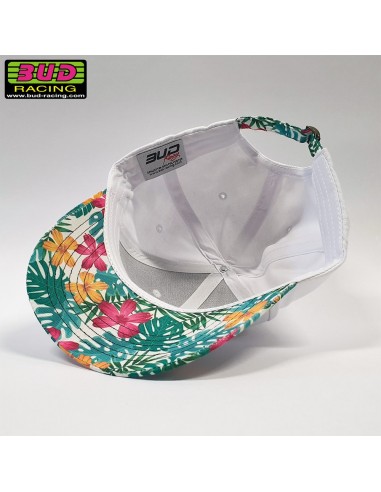Gorra BUD Tropical Blanca Talla Única