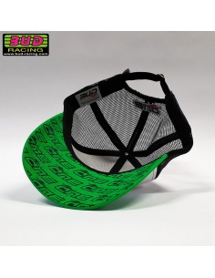 Gorra Infantil BUD Basic Verde/Blanca Talla Única 2
