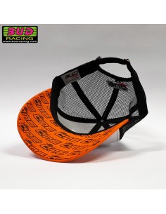 Gorra Infantil BUD Basic Naranja/Blanca Talla Única 2