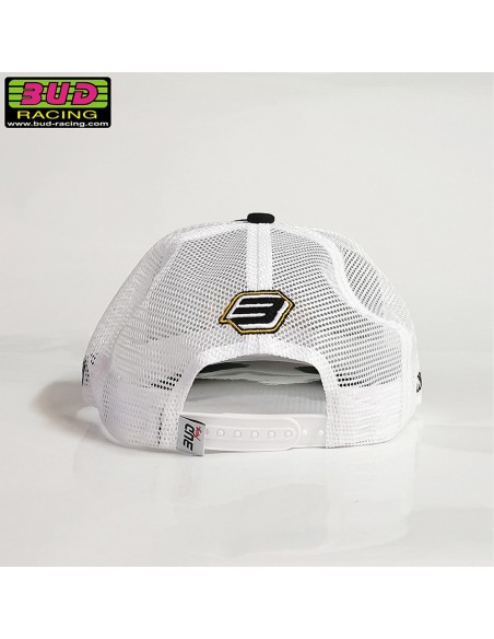 Gorra Team BUD/9MM 21 Blanca/Negra Talla Única