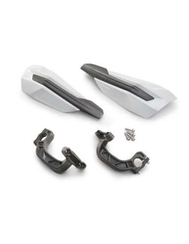 Kit Cubremanos Factory Racing Blanco/Negro...