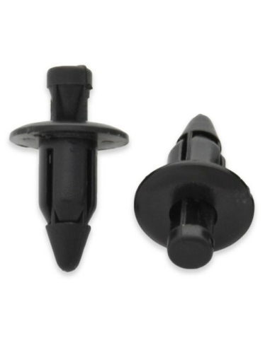 Remache de Impacto Plástico Negro Tourmax (Unidad)