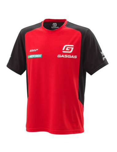 Camiseta Replica Team GasGas Rojo/Negro -...