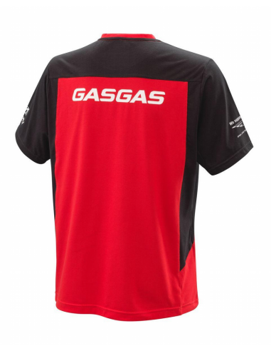 Camiseta Replica Team GasGas Rojo/Negro -...