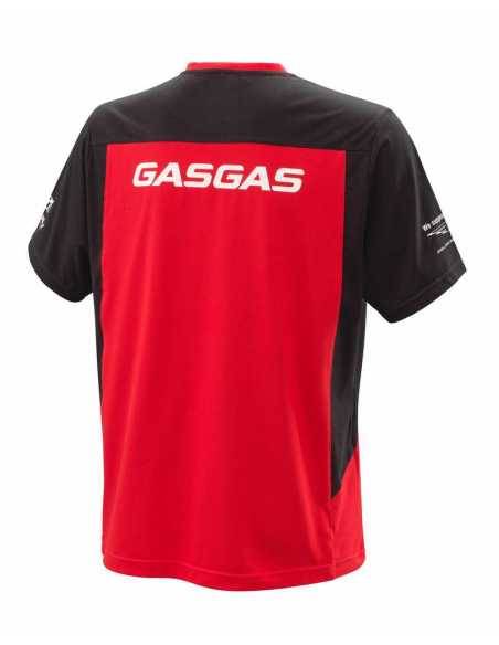 Camiseta Replica Team GasGas Rojo/Negro - Replica Team Tee (Equivale a 3GG1003510X)