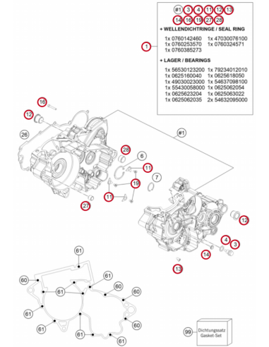 Kit Recambios Original Completo Carter Motor...