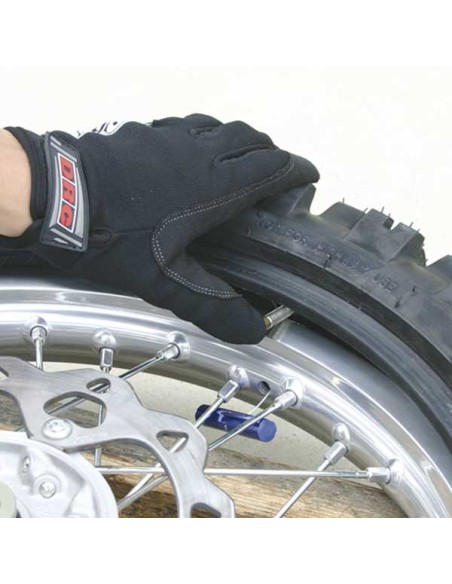 Tirador de Valvula Aire DRC Racing Azul