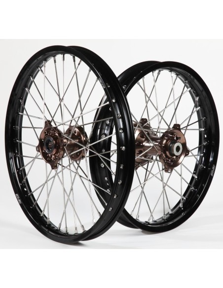 Juego de Llantas Completas BUD KTM 50 2014- + Husqvarna TC 50 2017- + GasGas MC 50 2021-