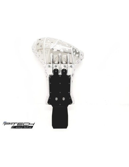 Cubrecarter/Protector Motor, Escape y Bieletas P-Tech Aluminio KTM SX 250 + EXC 250/300 TPI + Husqvarna TE 250i/350i + GasGas EC