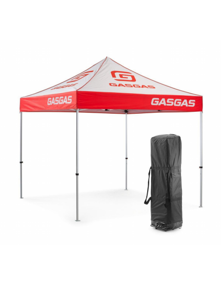 Estructura y Techo Plegables Stand Gasgas Paddock 3x3 metros (incluye bolsa transporte)