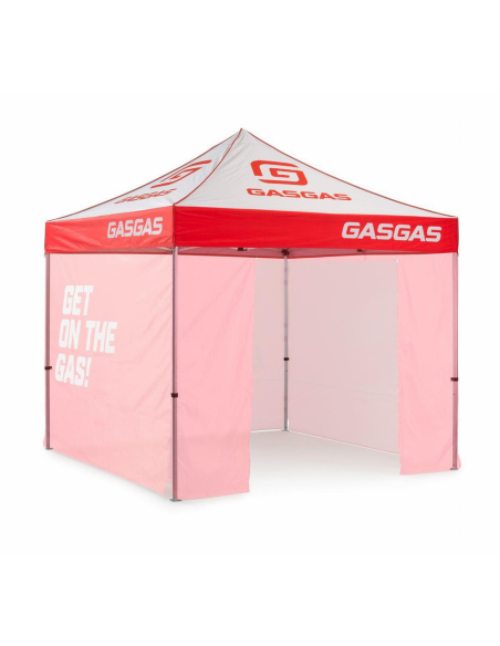 Estructura y Techo Plegables Stand Gasgas Paddock 3x3 metros (incluye bolsa transporte)
